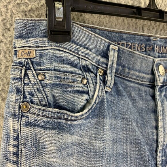 Citizens of humanity Womens Jeans Crop Rocket Pants Denim 28 x25 Skinny Stretch - Picture 10 of 16